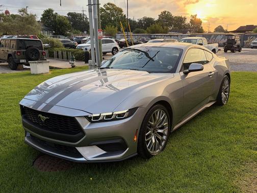Silver 2024 Ford Mustang EcoBoost Premium
