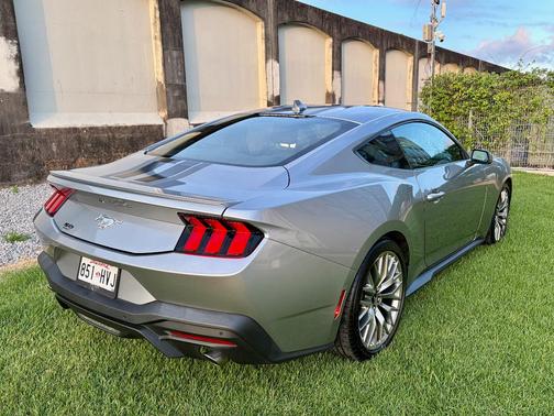 Silver 2024 Ford Mustang EcoBoost Premium