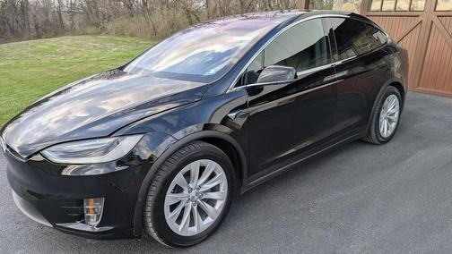 Black 2020 Tesla Model X Long Range Plus