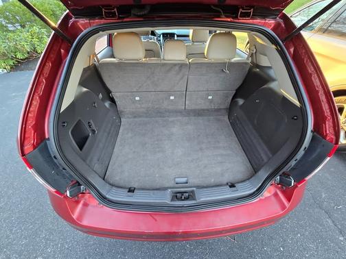 Red 2013 Ford Edge Limited