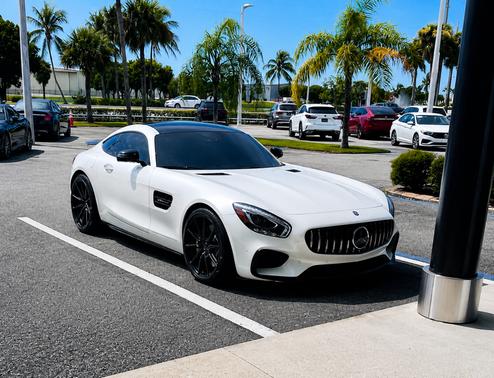 White 2017 Mercedes-Benz AMG GT AMG GT