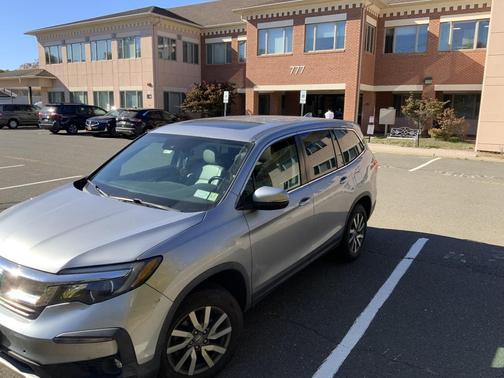 Gray 2021 Honda Pilot EX-L