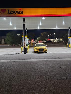 Yellow 2010 Audi S4 3.0 Prestige