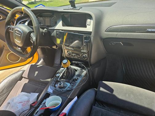 Yellow 2010 Audi S4 3.0 Prestige