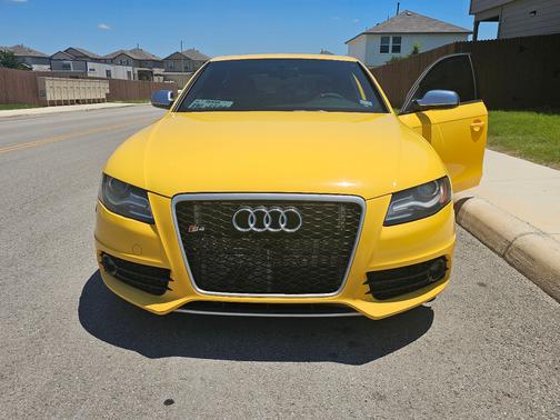 Yellow 2010 Audi S4 3.0 Prestige