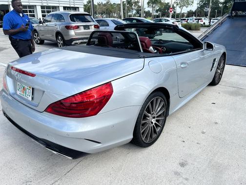 Silver 2017 Mercedes-Benz SL 550 Base