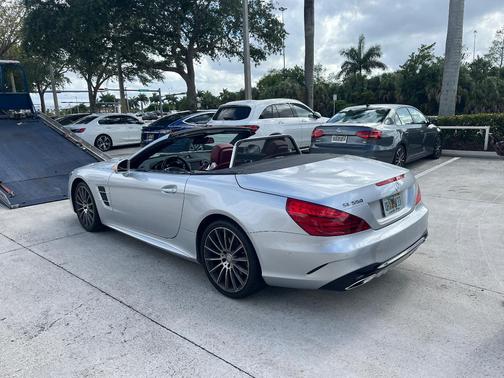 Silver 2017 Mercedes-Benz SL 550 Base