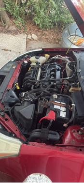Red 2009 Ford Focus SE