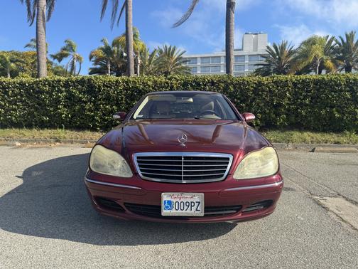 Red 2004 Mercedes-Benz S-Class S430