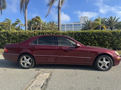 Red 2004 Mercedes-Benz S-Class S430
