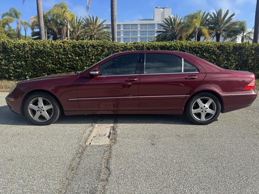 Red 2004 Mercedes-Benz S-Class S430