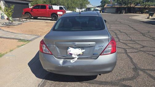 Silver 2012 Nissan Versa 1.6 SV