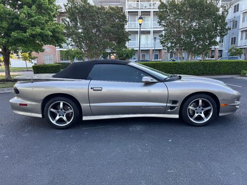 Gray 2002 Pontiac Firebird Trans Am