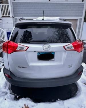Silver 2014 Toyota RAV4 LE