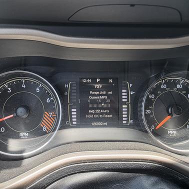 White 2015 Jeep Cherokee Latitude
