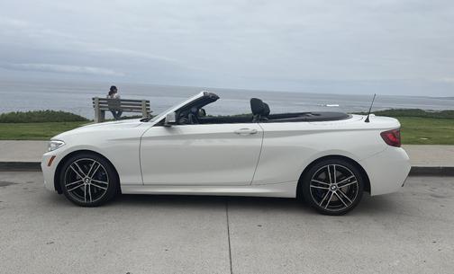 White 2017 BMW M240 i