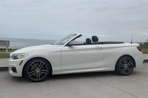 White 2017 BMW M240 i