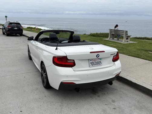 White 2017 BMW M240 i