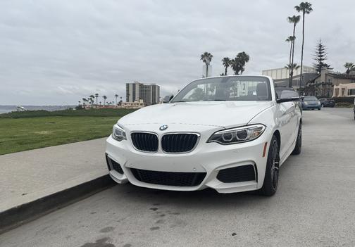 White 2017 BMW M240 i