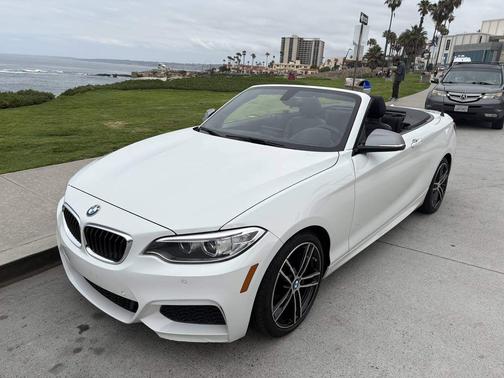 White 2017 BMW M240 i