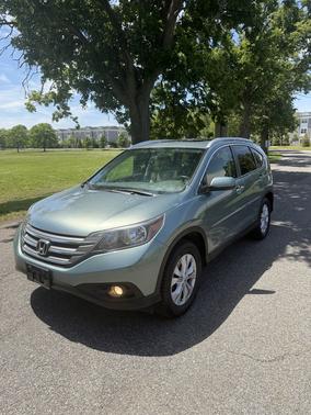 Green 2012 Honda CR-V EX-L w/Navigation