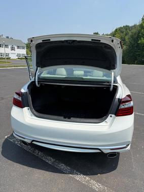 White 2017 Honda Accord Sport