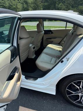 White 2017 Honda Accord Sport