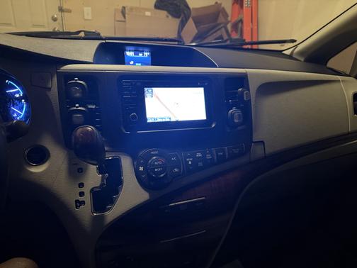 Red 2013 Toyota Sienna Limited