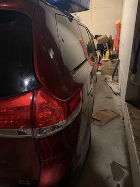 Red 2013 Toyota Sienna Limited