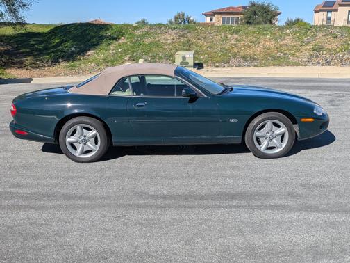 Green 1998 Jaguar XK8 Base