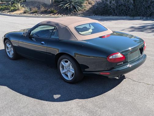 Green 1998 Jaguar XK8 Base