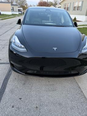 Black 2021 Tesla Model Y Long Range