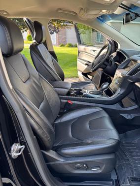 Black 2017 Ford Edge Titanium