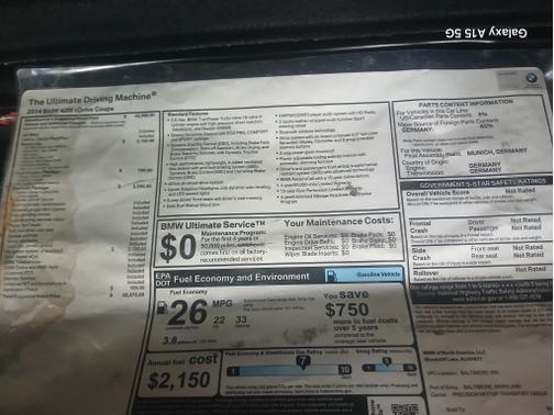 2014 BMW 428 i xDrive