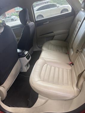Red 2013 Ford Fusion SE