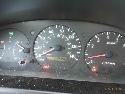 White 2001 Toyota Camry Solara SE