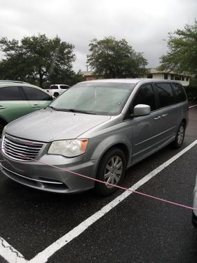 Silver 2015 Chrysler Town & Country LX