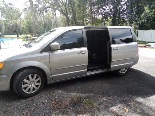 Silver 2015 Chrysler Town & Country LX