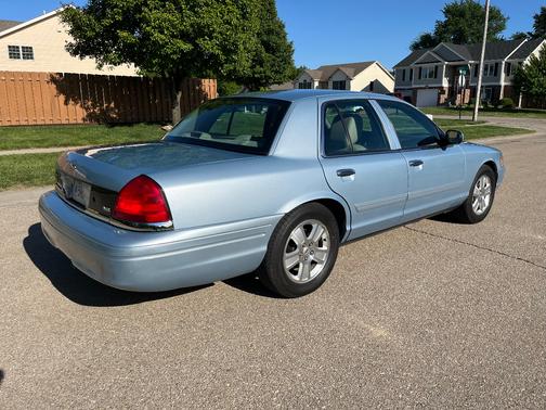 Blue 2011 Ford Crown Victoria LX