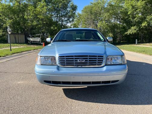 Blue 2011 Ford Crown Victoria LX