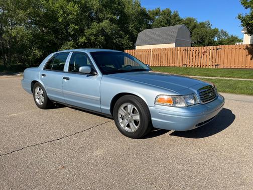Blue 2011 Ford Crown Victoria LX