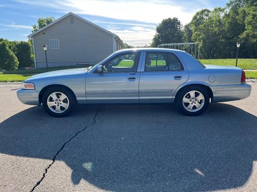 Blue 2011 Ford Crown Victoria LX