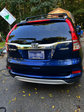 Blue 2016 Honda CR-V EX-L