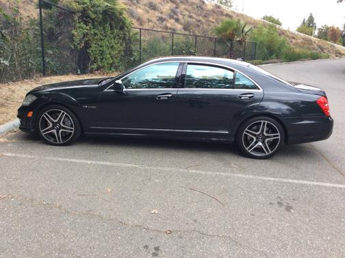 Black 2012 Mercedes-Benz S-Class S 63 AMG