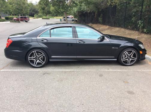 Black 2012 Mercedes-Benz S-Class S 63 AMG