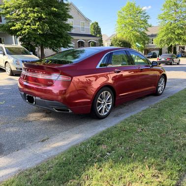 Red 2014 Lincoln MKZ Hybrid Base