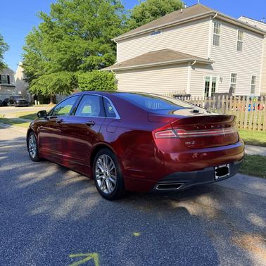 Red 2014 Lincoln MKZ Hybrid Base