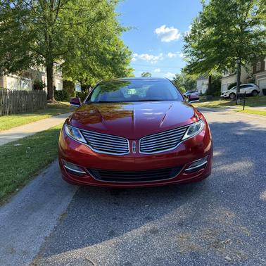 Red 2014 Lincoln MKZ Hybrid Base