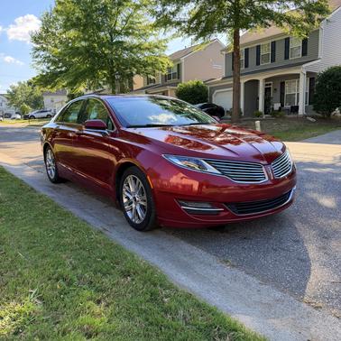 Red 2014 Lincoln MKZ Hybrid Base