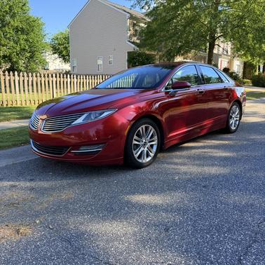 Red 2014 Lincoln MKZ Hybrid Base